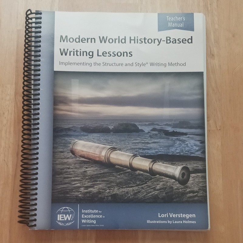 IEW Modern World History-Based Writing Lessons Teacher Manual Spiral 2021 WWE-7