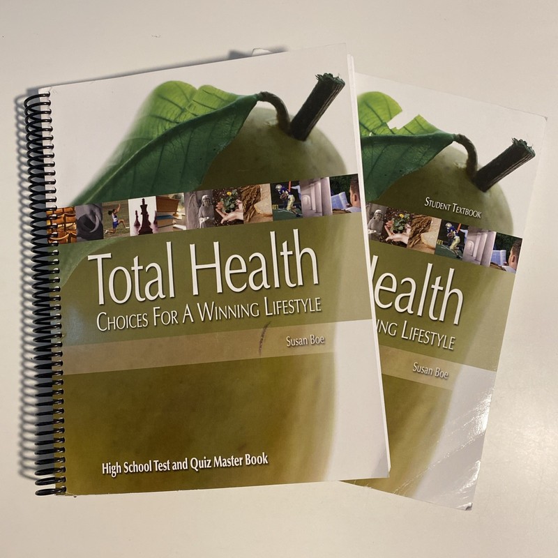 Total Health Choices For A Winning Lifestyle Student Book and Test & Quiz Book