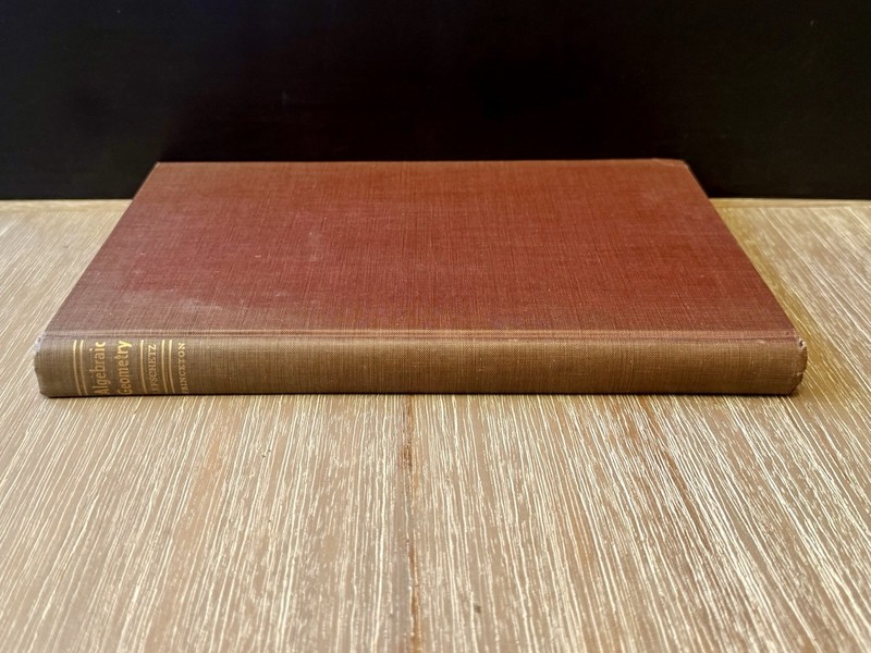 Algebraic Geometry by Solomon Lefschetz 1953 Hardcover / 1st Edition gallery