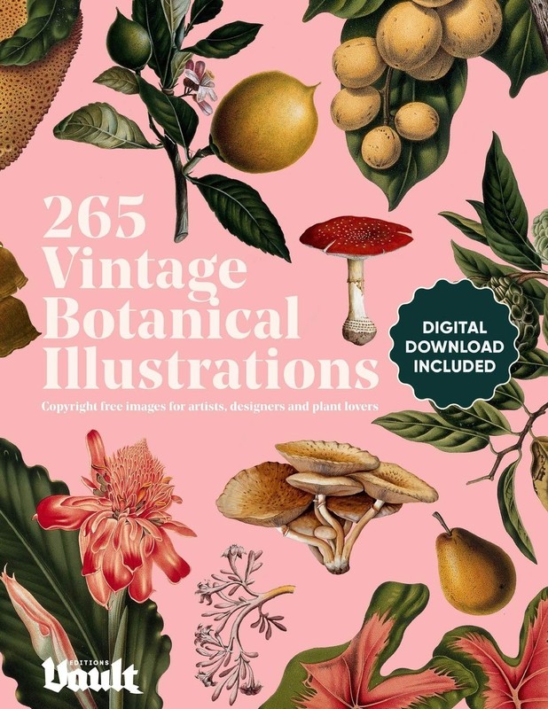 Vintage Botanical Illustration: Copyright-Free Images for Artists, Designers…