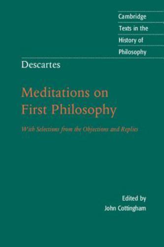 Descartes: Meditations on First Philosoph- 0521558182, René Descartes, paperback