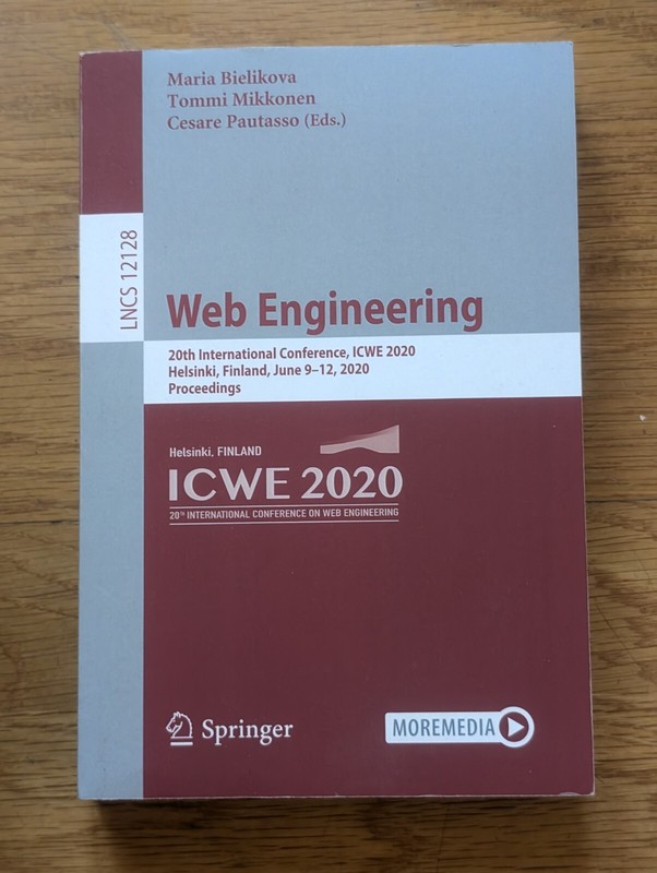 Web Engineering: 20th International Conference, ICWE 2020, Helsinki, Finland, Ju