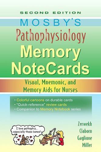 Mosby’s Pathophysiology Memory NoteCards: Visual, Mnemonic, and Memory Aids for