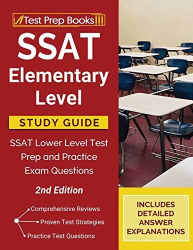 SSAT Elementary Level Study Guide by TPB Publishing