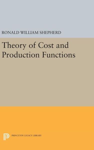 Theory Of Cost And Production Functions