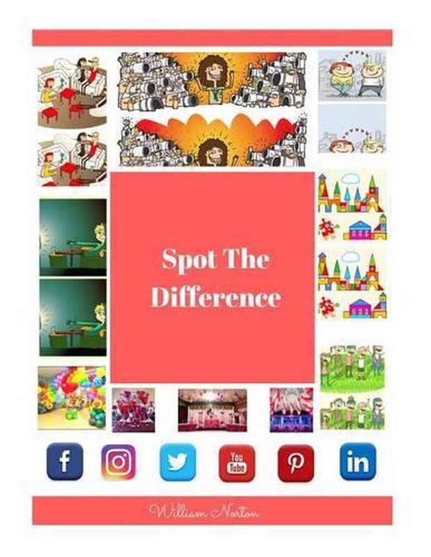 Spot the difference: educational games by William Norton (English) Paperback Boo