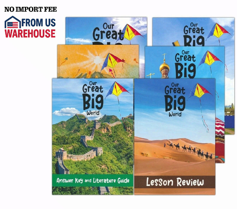 Notgrass Our Great Big World Curriculum Package Elementary Grade 1-4 Geography
