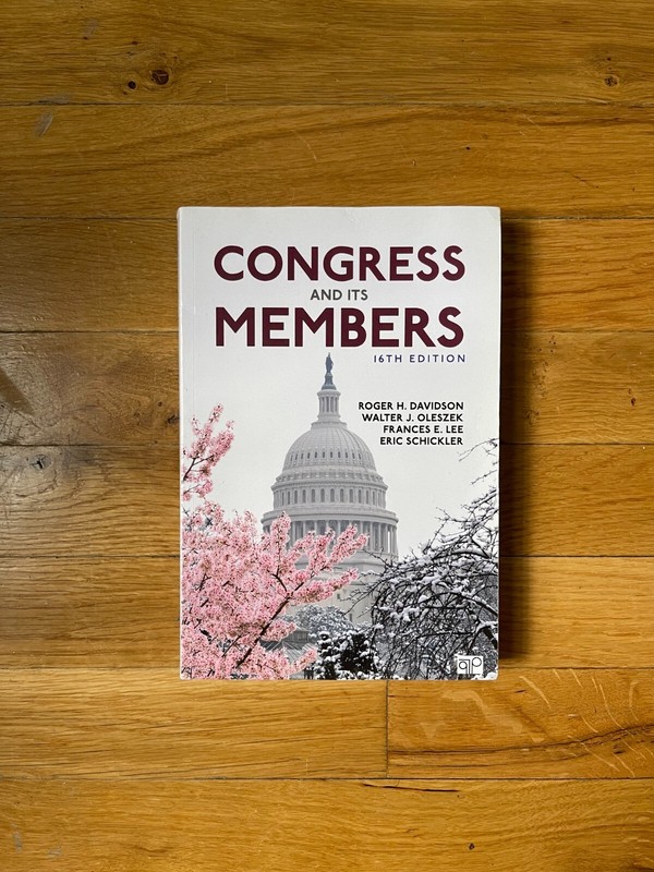 Congress and Its Members by Roger H. Davidson, Eric Schickler, Roger H. Davidson