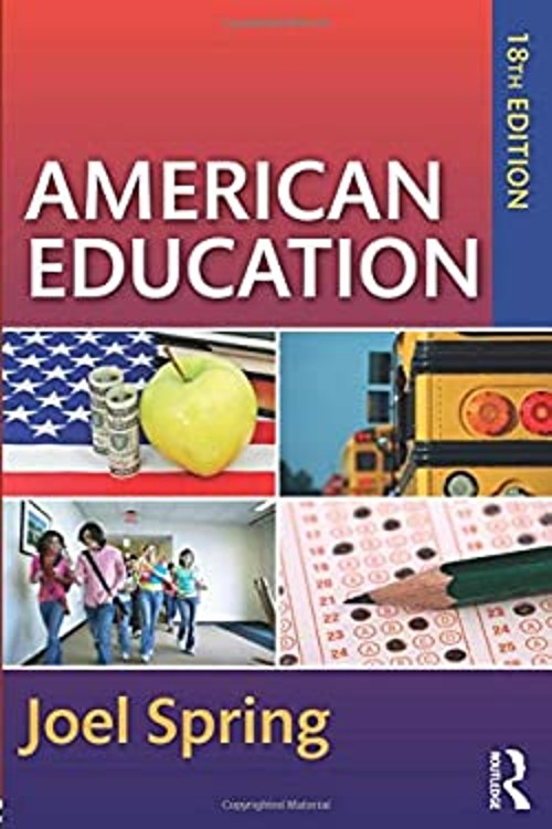 American Education Paperback Joel Spring