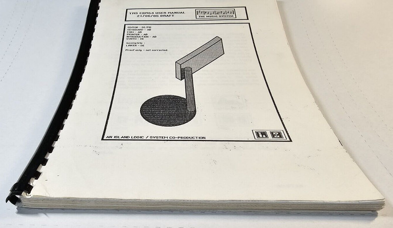 The Music System for Comodore 64 User Manual 21/06/85 Draft Uncorrected Proof gallery