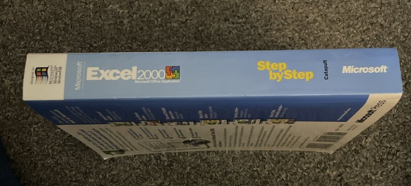 Microsoft Excel 2000 Step by Step Catapult 1999 Microsoft Press CD-ROM Included gallery