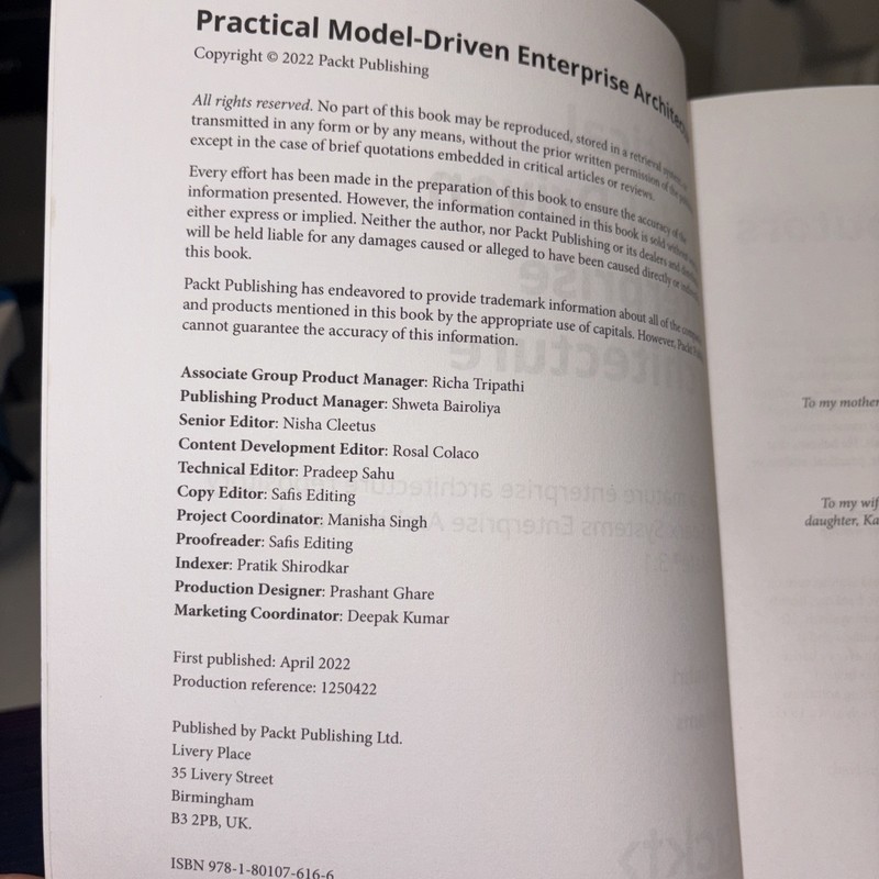 Practical Model-Driven Enterprise Architecture: Design a mature enterprise …(692 gallery