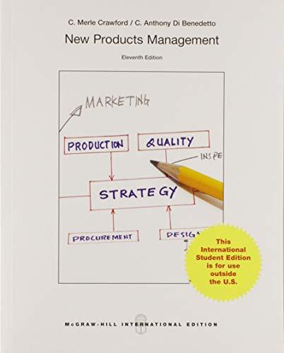New Products Management (Int’l E… by Di Benedetto, C. Ant Paperback / softback