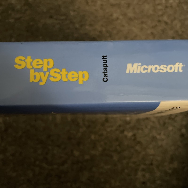Microsoft Excel 2000 Step by Step Catapult 1999 Microsoft Press CD-ROM Included gallery