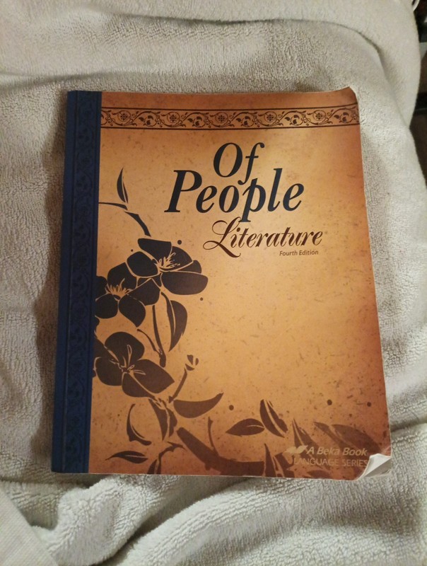 ABeka Of People Literature Student Textbook Fourth Edition 7th Grade