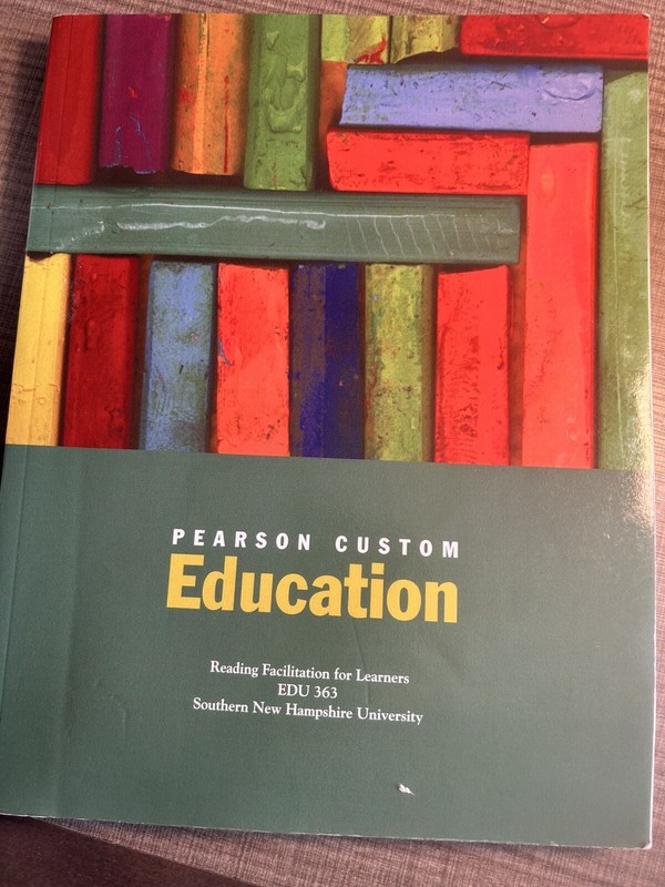 Pearson Custom Education Reading Facilitation for Learners EDU-363