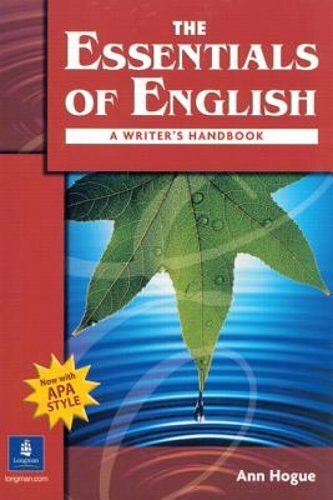 Essentials of English N/E Book with APA Style 150090 by Ann Hogue: New
