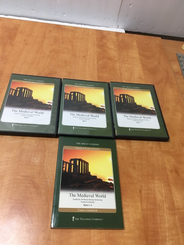 The Great Courses – The Medieval World Ancient History 6 DVDs & Guidebook s9