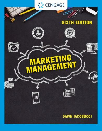 Marketing Management (MindTap Course List) by Iacobucci, Dawn