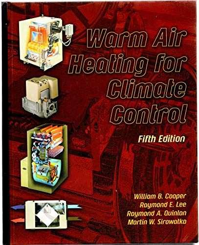 Warm Air Heating for – Hardcover, by Cooper deceased William; – Acceptable n