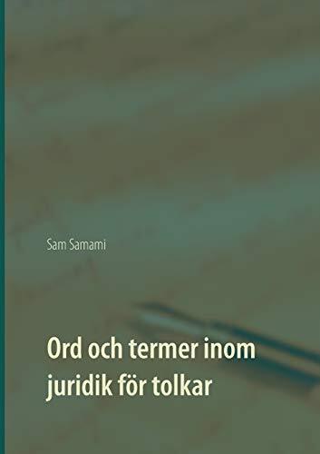 Ord och termer inom juridik for tolkar