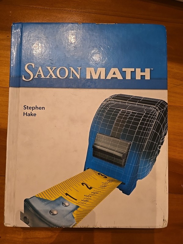 Saxon Math Intermediate 5 Student Textbook (Grade 5)