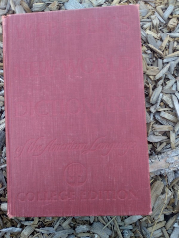 Webster’s New World Dictionary College Edition 1957 46R10WP163