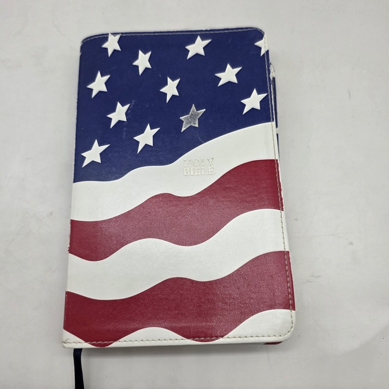 God’s Glory Holy Bible KJV First Ed. Stars & Stripes Large Print Red Letter
