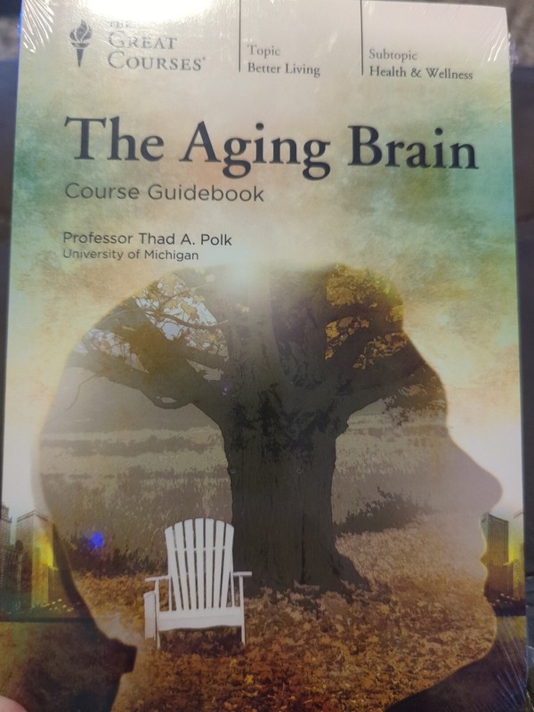 The Aging Brain by Thad A. Polk (2016, DVD)