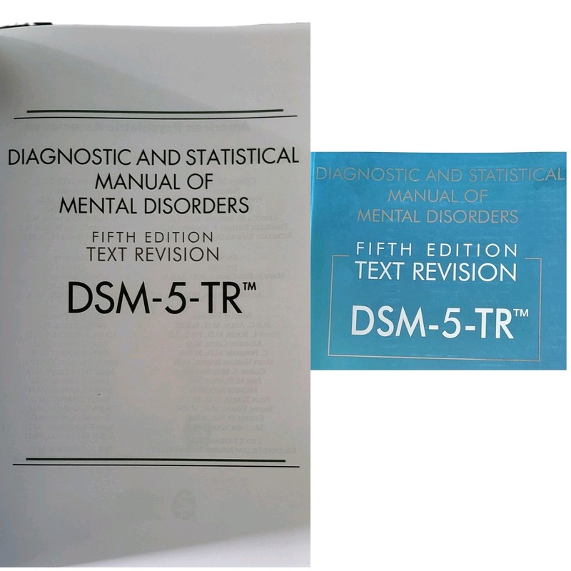 DSM-5-TR Diagnostic and Statistical Manual of Mental Disorders by American gallery