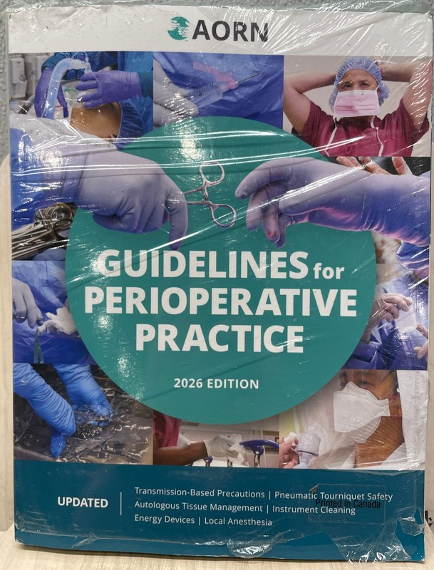 Guidelines for Perioperative Practice 2026 Edition by AORN Paperback