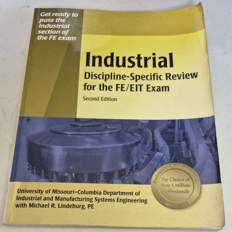 PPI Industrial Discipline-Specific Review for the FE/EIT Exam, 2nd Edition – A..
