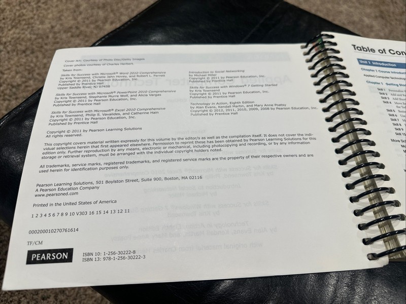 Pearson’s Applied Computer Technology Softcover Special Edition 2011 gallery