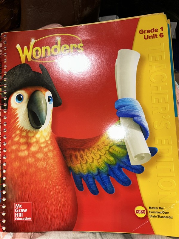 Wonders Teacher’s Edition, Volume 6, Grade 1, Like New Used, Free shipping in…