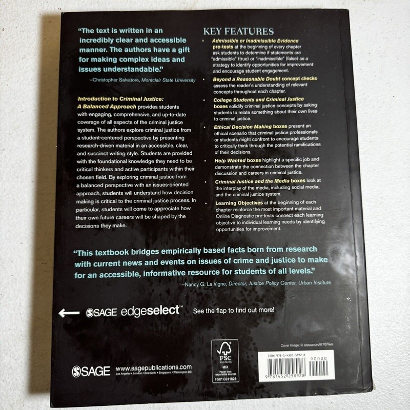 Criminal Themed College Text Book Bundle [Book 174] gallery