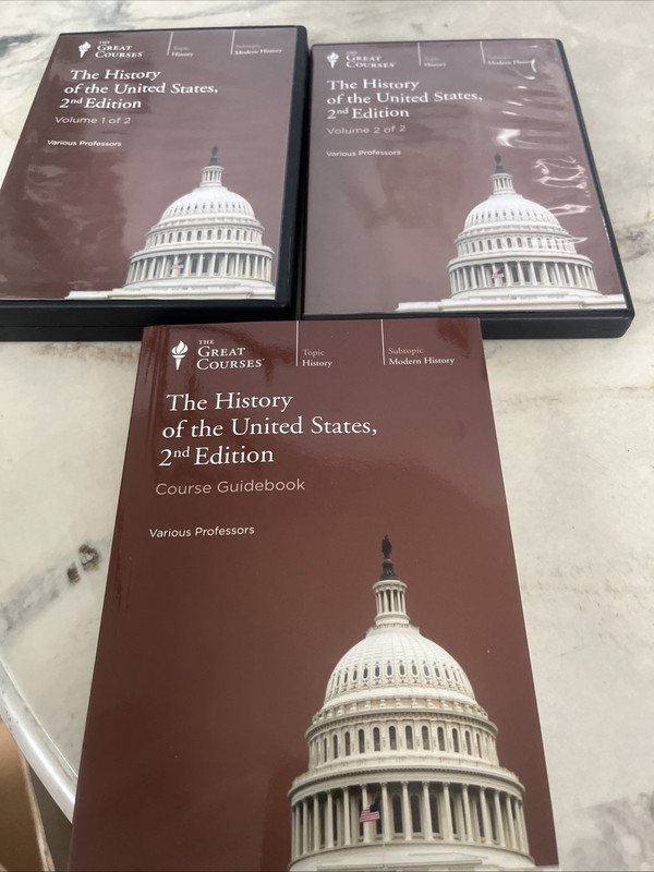 New The History of the United States 2nd Edition by Various Guidebook & DVD 2003