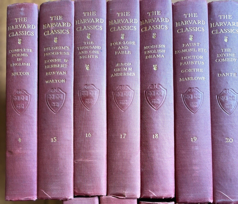 Harvard Classics - CHOOSE Your Own Volumes - Eliot Collier Five Foot Shelf Books gallery