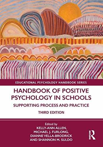Handbook of Positive – Paperback, by Allen Kelly-Ann; Furlong – Very Good