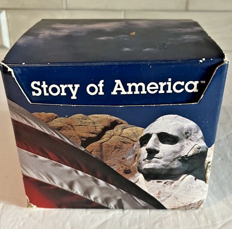 Grolier Books Story of America Card Box Set 580 cards w/ 17 20-card packs sealed