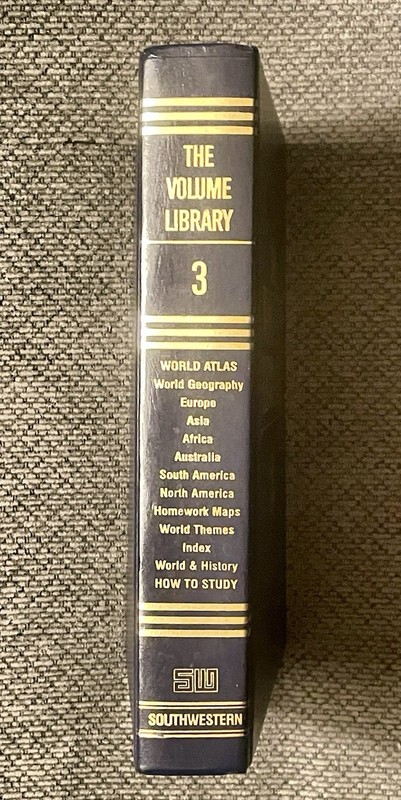 1997 The Volume Library 3 Southwestern
