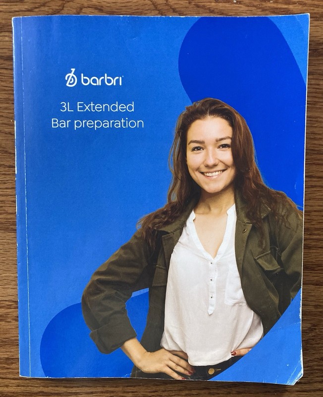 Barbri 3L Extended Bar Preparation 2022