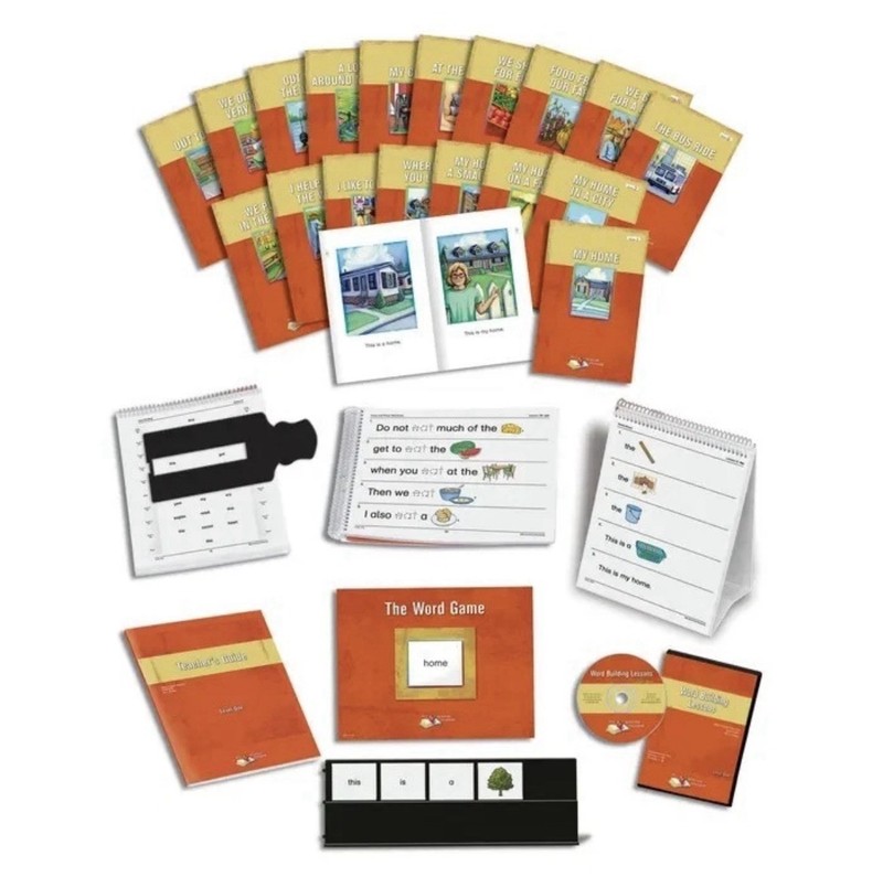 PCI Education PCI Reading Program Guided Word Practice Level One Spiral Workbook