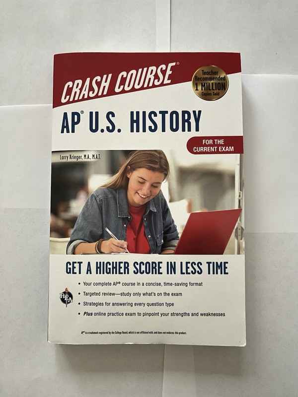 Crash Course.: AP® U. S. History Crash Course Book + Online by Larry Krieger