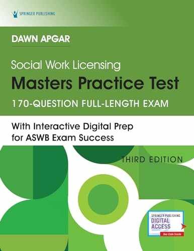Social Work Licensing Masters Practice – Paperback, by Apgar PhD LSW – Good