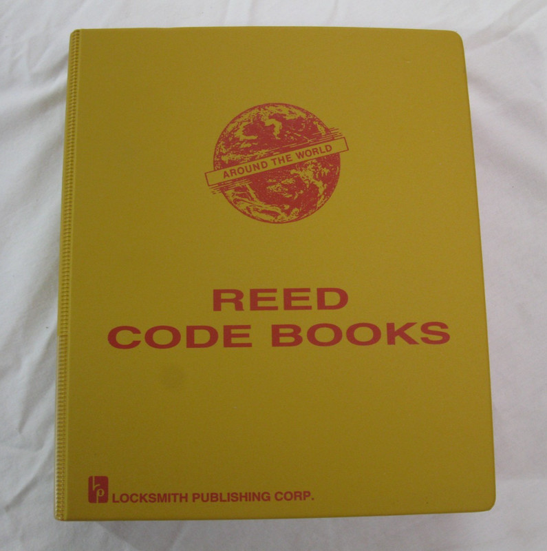 Reed Code Book Volume 3 Second Revision Locksmith Ledger 1994 VCG