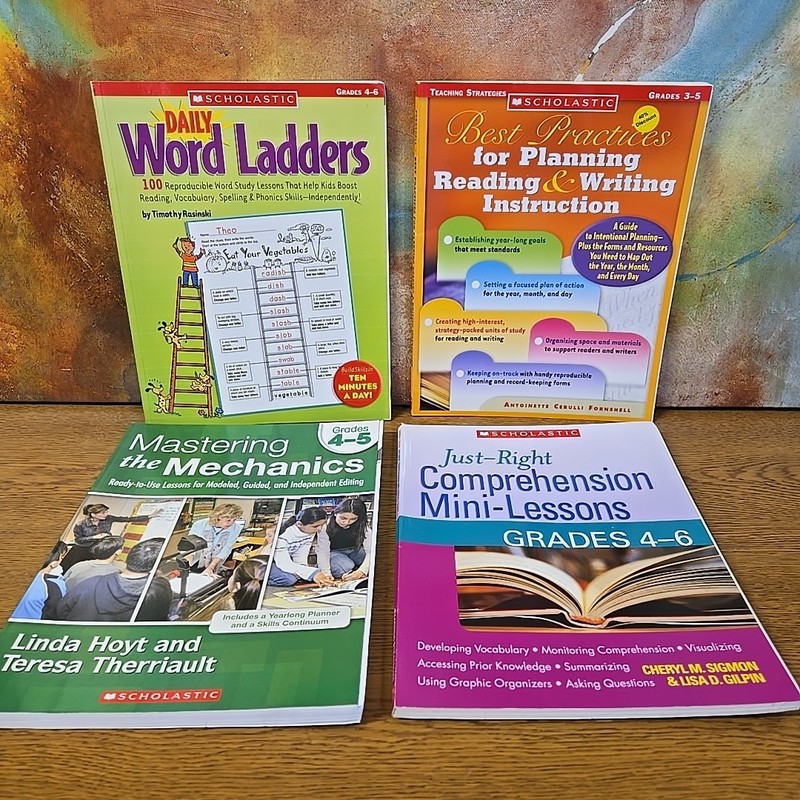 Scholastic English Language Arts Lesson Planning Books & Activities