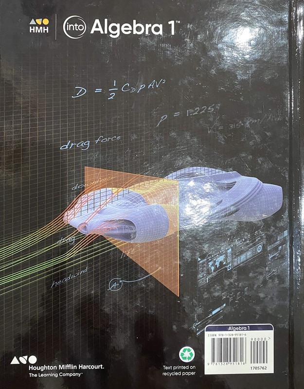 Resource Book (Into Algebra, 1) [Hardcover] Hmh gallery