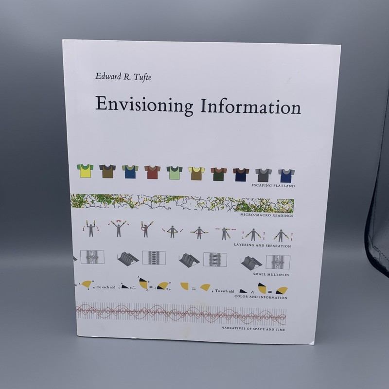 Envisioning Information : Paperback by Edward R. Tufte (1990, Trade Paperback)