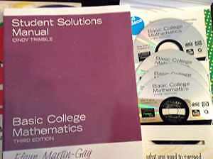 Basic College Mathematics: – Paperback, by Martin-Gay K. Elayn – Acceptable