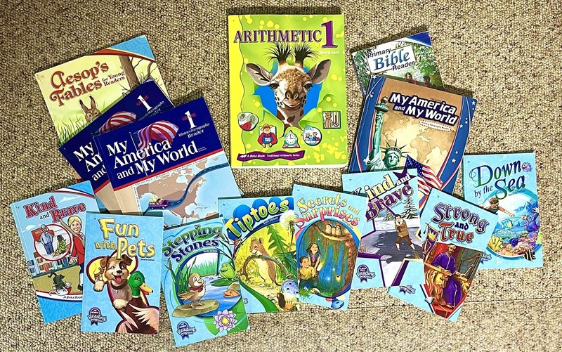 1st Grade Books Collection Abeka Book (Set or sold individually)